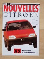 Citroen AX, BX, CX: Schweizer Prospekt März 1987 - P1590