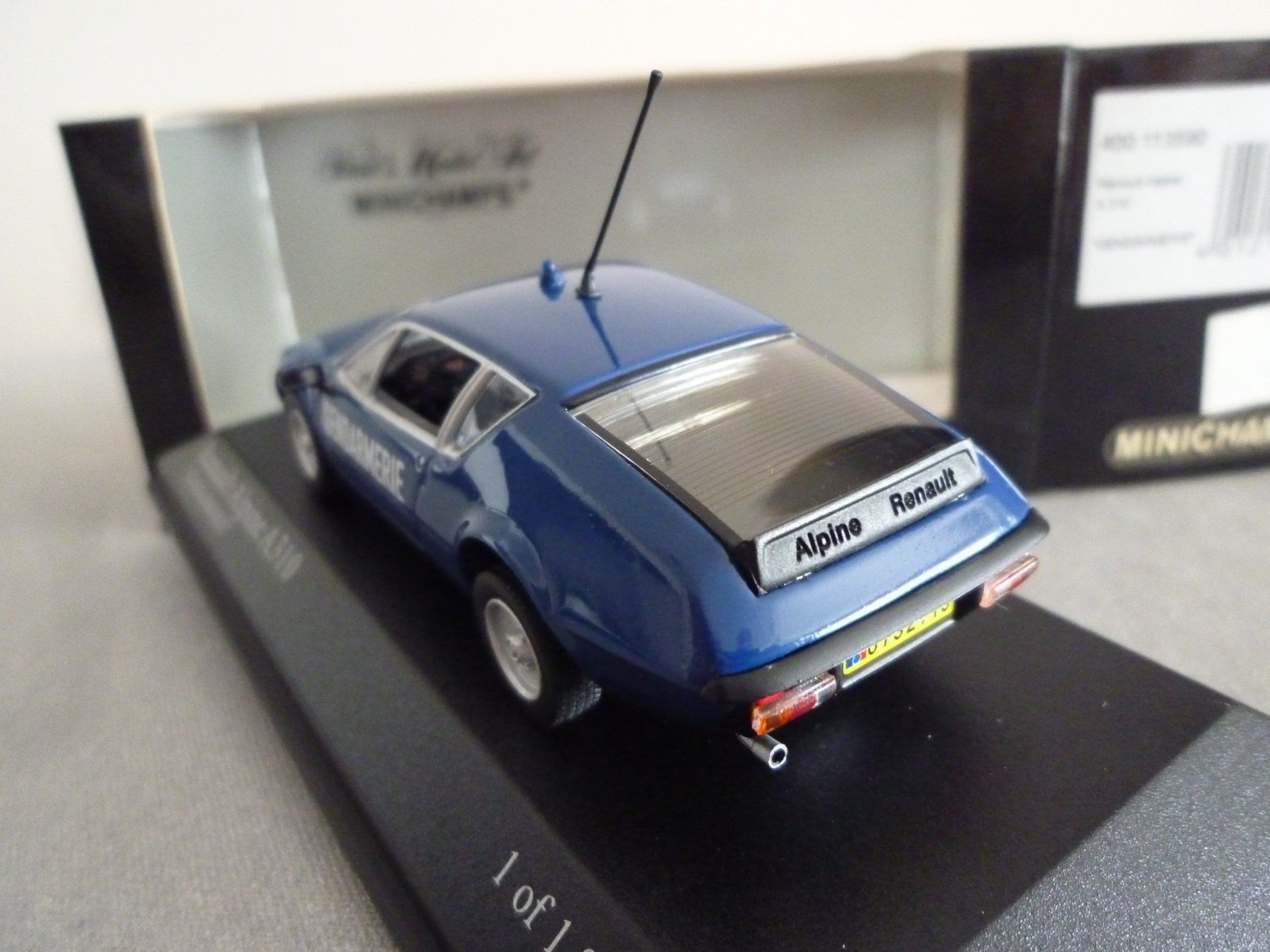 Renault Modellautos: Renault Alpine A310 "Gendarmerie" – Neu und originalverpackt aus Flawil von Imperiosud 3