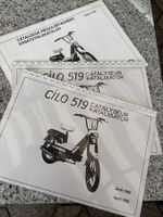 Ersatzteilkataloge Cilo 519 & 521 Staco gebraucht 8 Stück