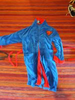 Bademantel Superman blau neu