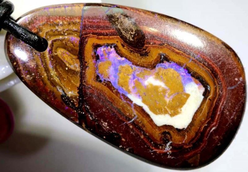 Anhänger: Australischer Boulder Opal Anhänger 52Ct – Neu (gemäss Beschreibung) aus Bern von Grindelwaldaus 2