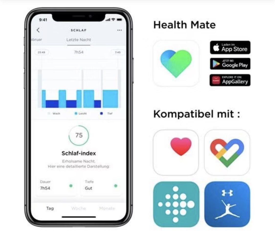Misurare: Withings Sleep Analyser – Usato da Sempach venduto da step79 3