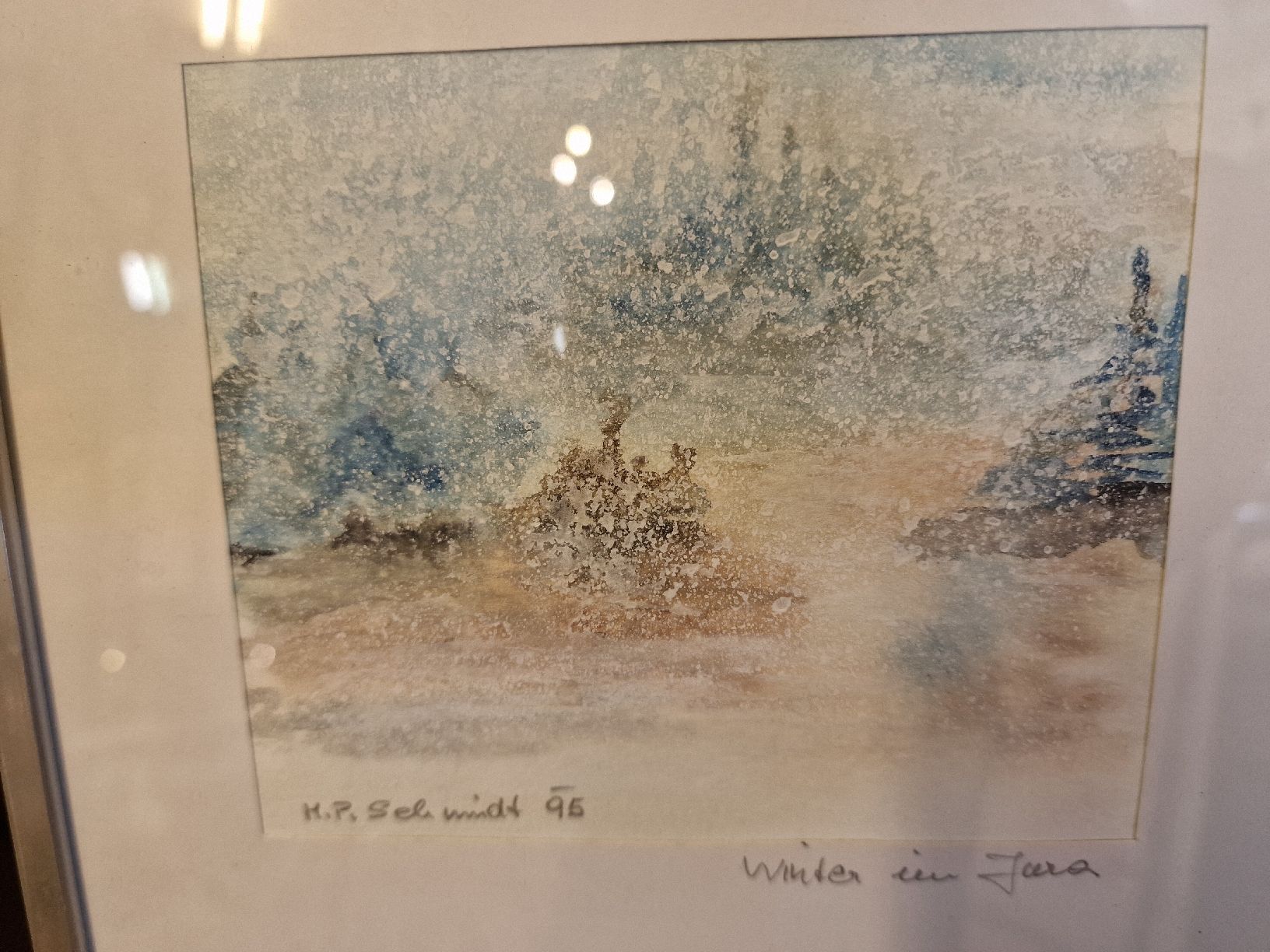 Foto & Immagini: Aquarell, abstrakt, signiert – Usato da BERN venduto da Intarsia