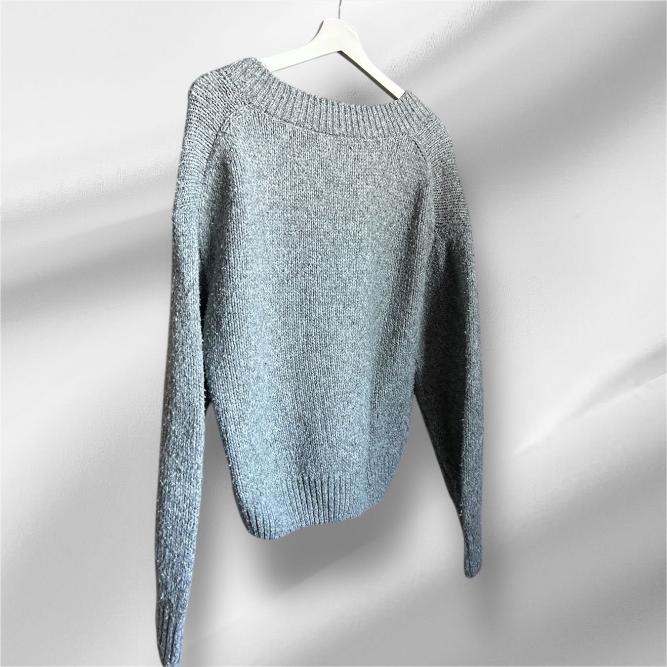 Pulls & Sweat-shirts: Strickpullover grau – D'occasion à Windisch par dib_k27s 1