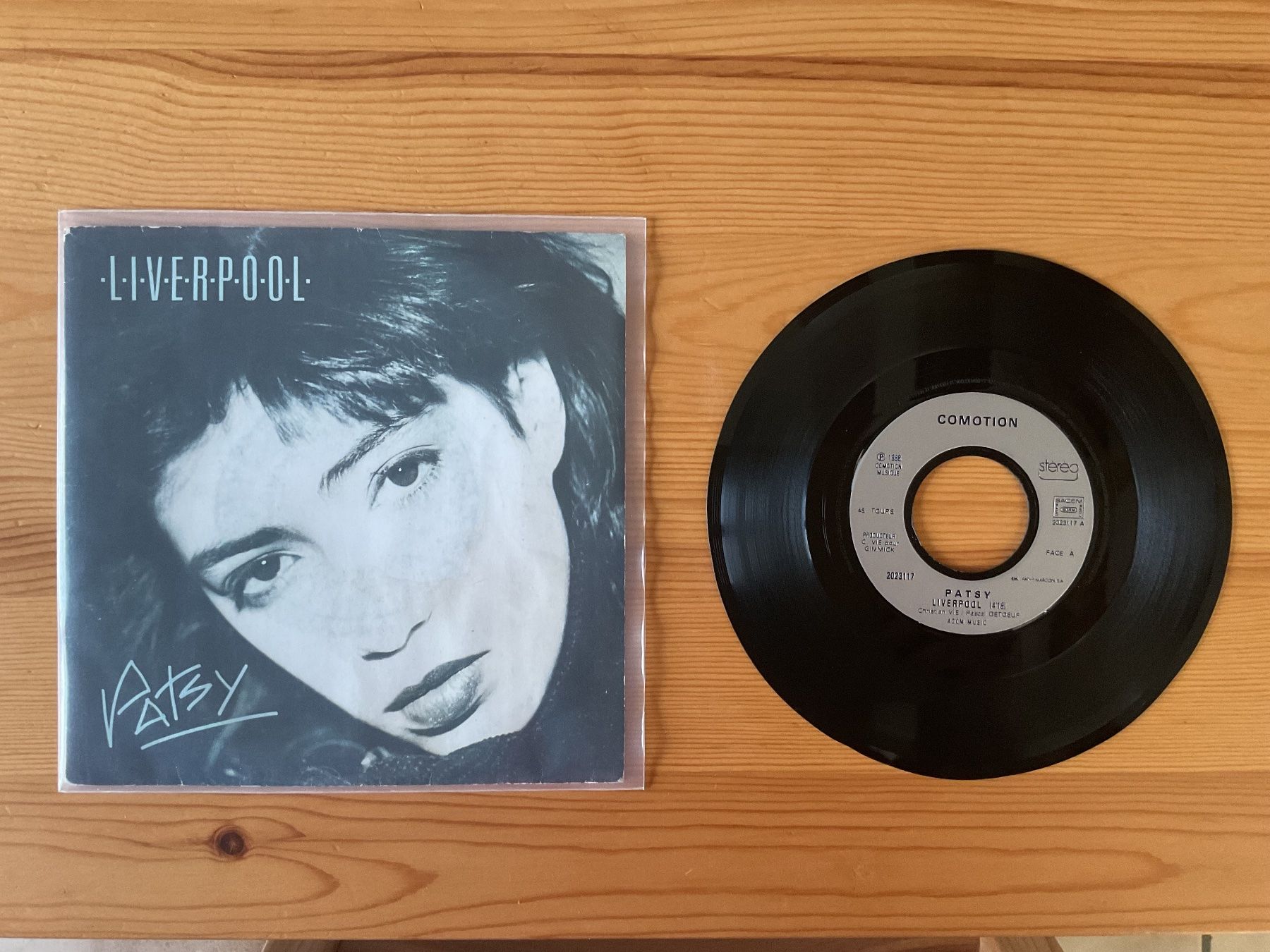 Dischi in vinile: Single 7’’ - Patsy / Liverpool – Usato da Ocourt venduto da ocourtois