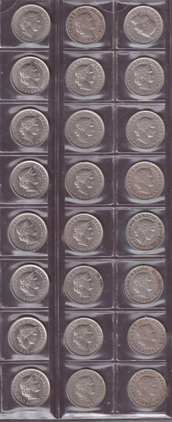 Tutti le monete: 10 RAPPEN LOT – Usato da Dübendorf venduto da Piero2 2