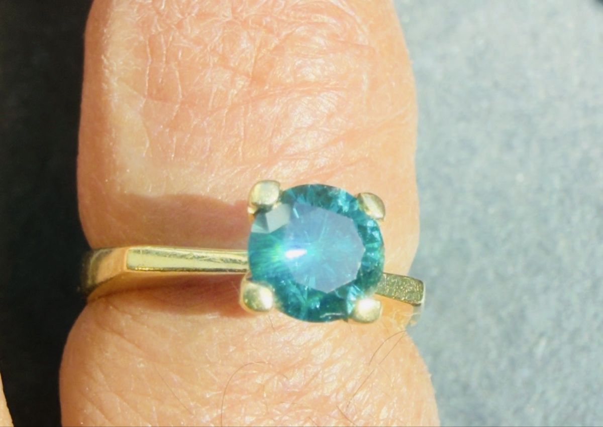 Bagues: Ring 18k mit Diamant 0,71ct – D'occasion à Oberhof par RealStone 4