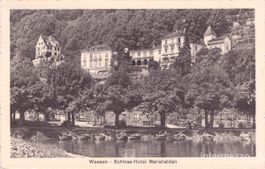 Weesen SG // 1917 Schloss Hotel Mariahalden