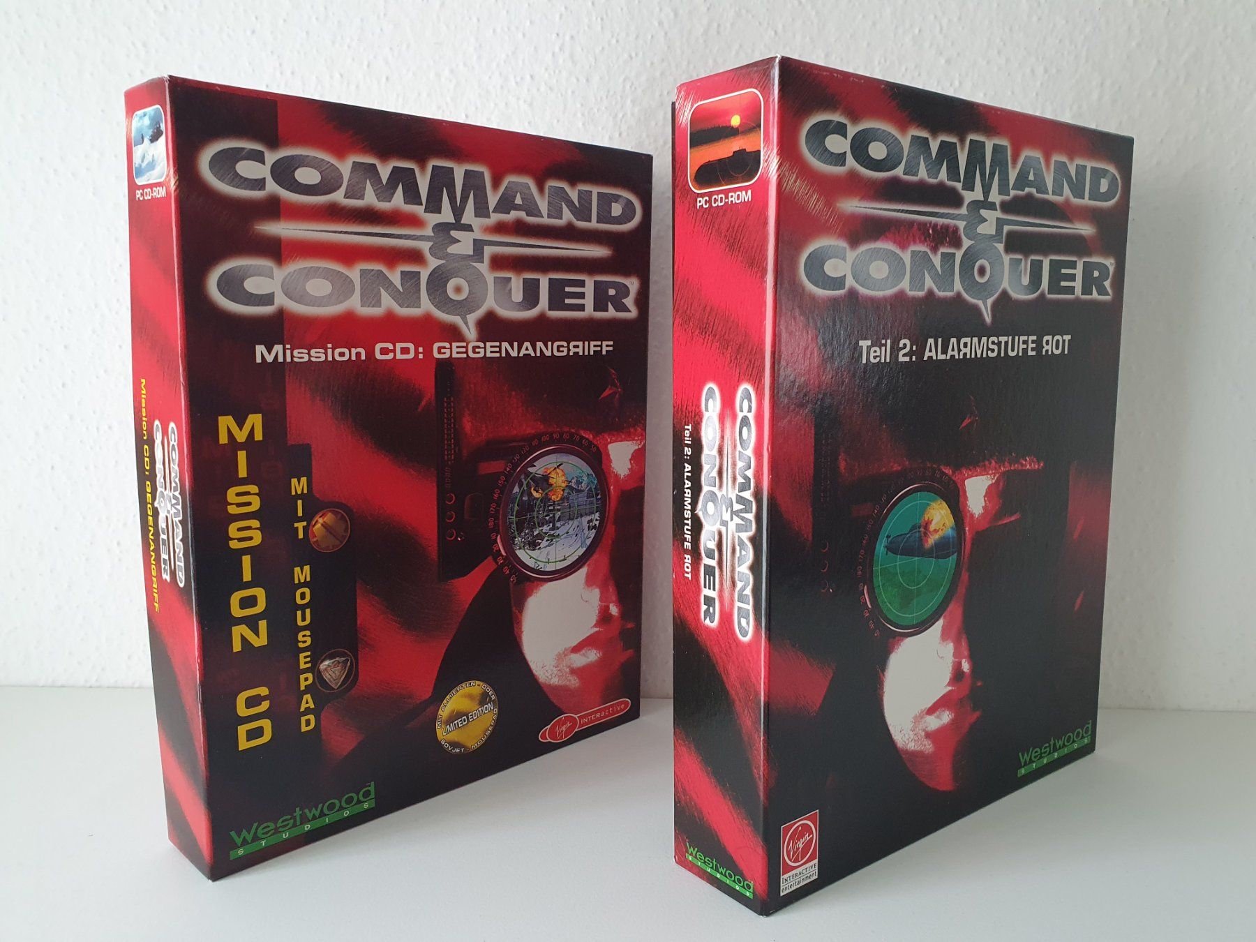 Spiele: PC Game Command & Conquer: Alarmstufe Rot 2 Bundle Big Box – Gebraucht aus Greifensee von