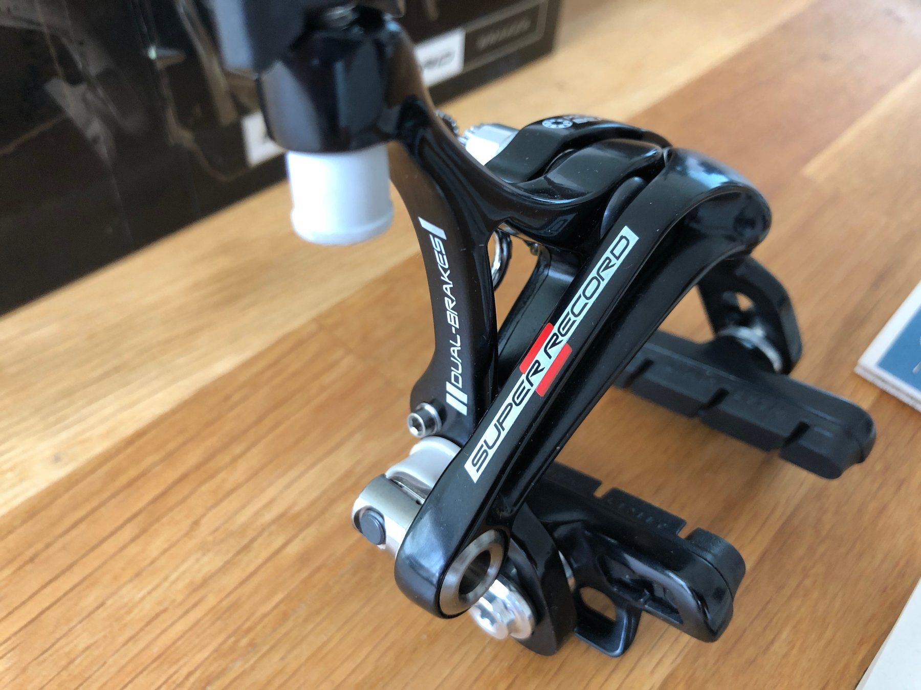 Campagnolo Pezzi di ricambio: Campagnolo Super Record Bremszangen Neu – Nuovo e nell'imballaggio originale da Riehen venduto da flohropax 3