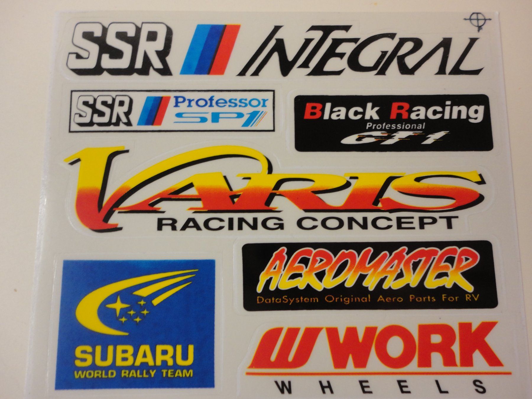 Modellismo RC: Decal für Modelle – Nuovo e nell'imballaggio originale da Horgen venduto da RcModell 1