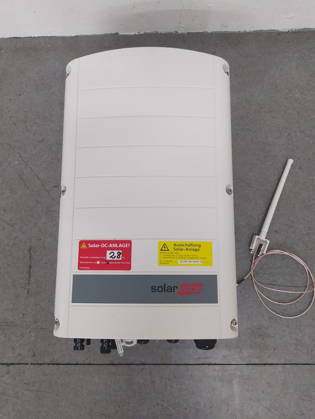 SolarEdge Wechselrichter: Solaredge Wechselrichter SE10K – Gebraucht aus Weiningen ZH von Vitanyi
