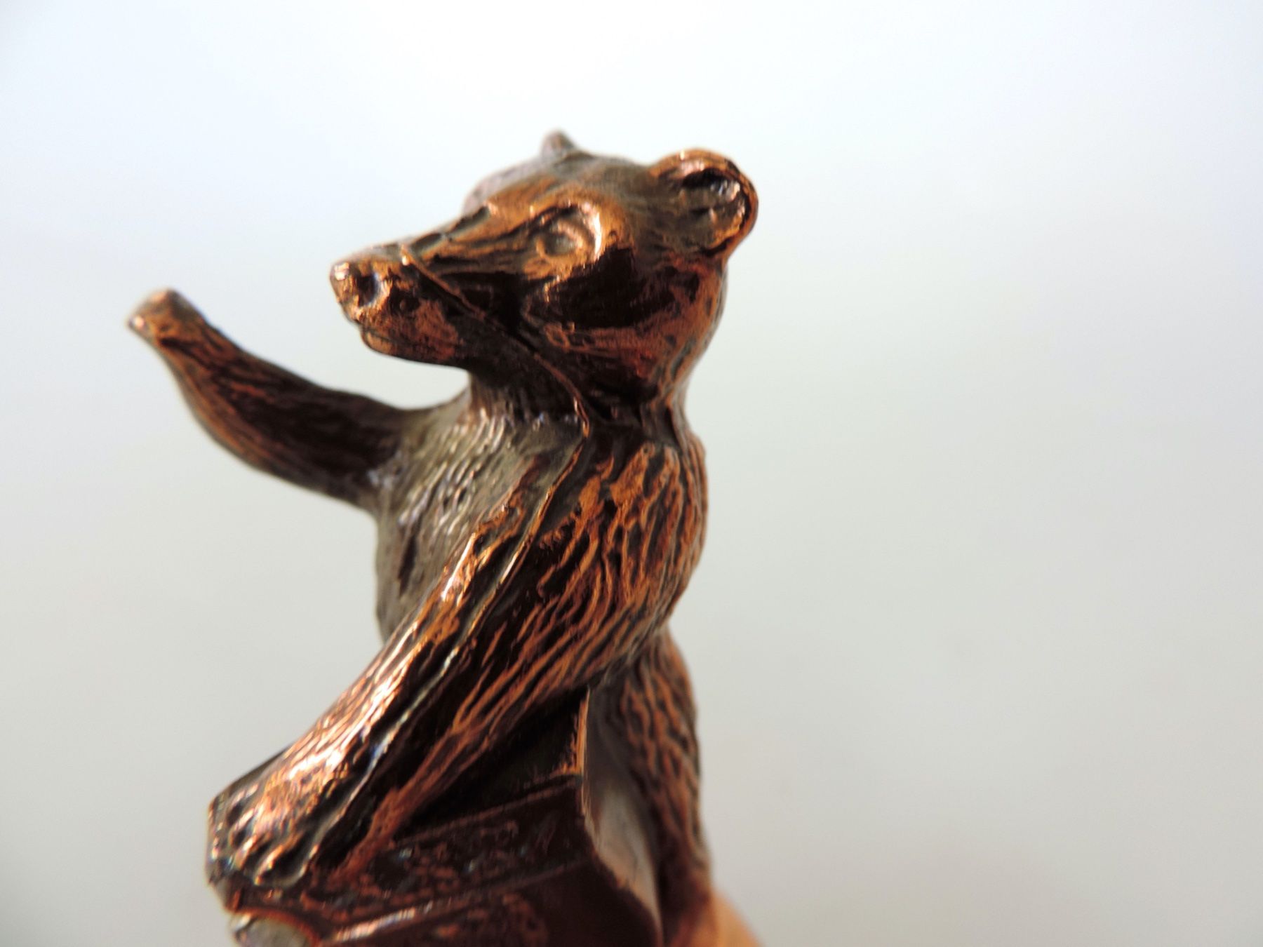 Statuette: Berliner Bär Ascher aus Kupfer – Usato da Horw venduto da luzernicus 5