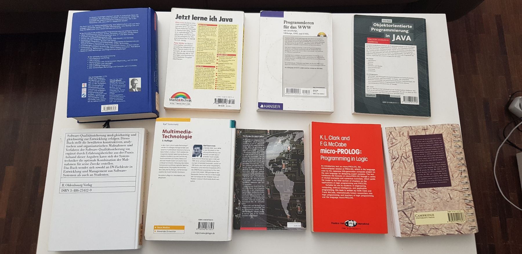 Libri: alte Bücher Informatik und Programmierung, 9 Stück – Usato da Zürich venduto da sb_t28m 1