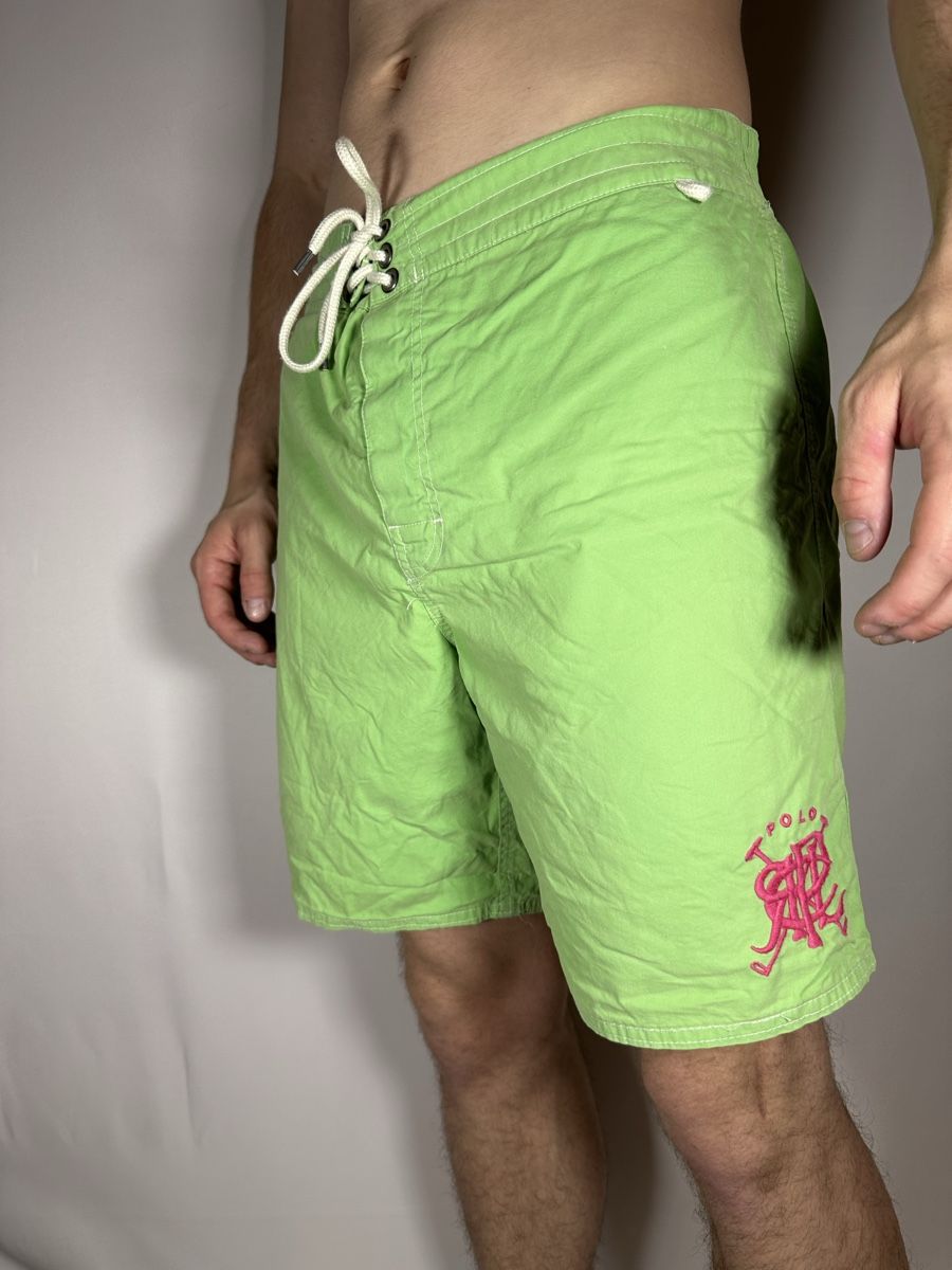 Ralph Lauren Costumi da bagno: Short de bain Ralph Lauren Vert - Taille M – Nuovo (secondo la descrizione) da Hauterive NE venduto da Leo_o