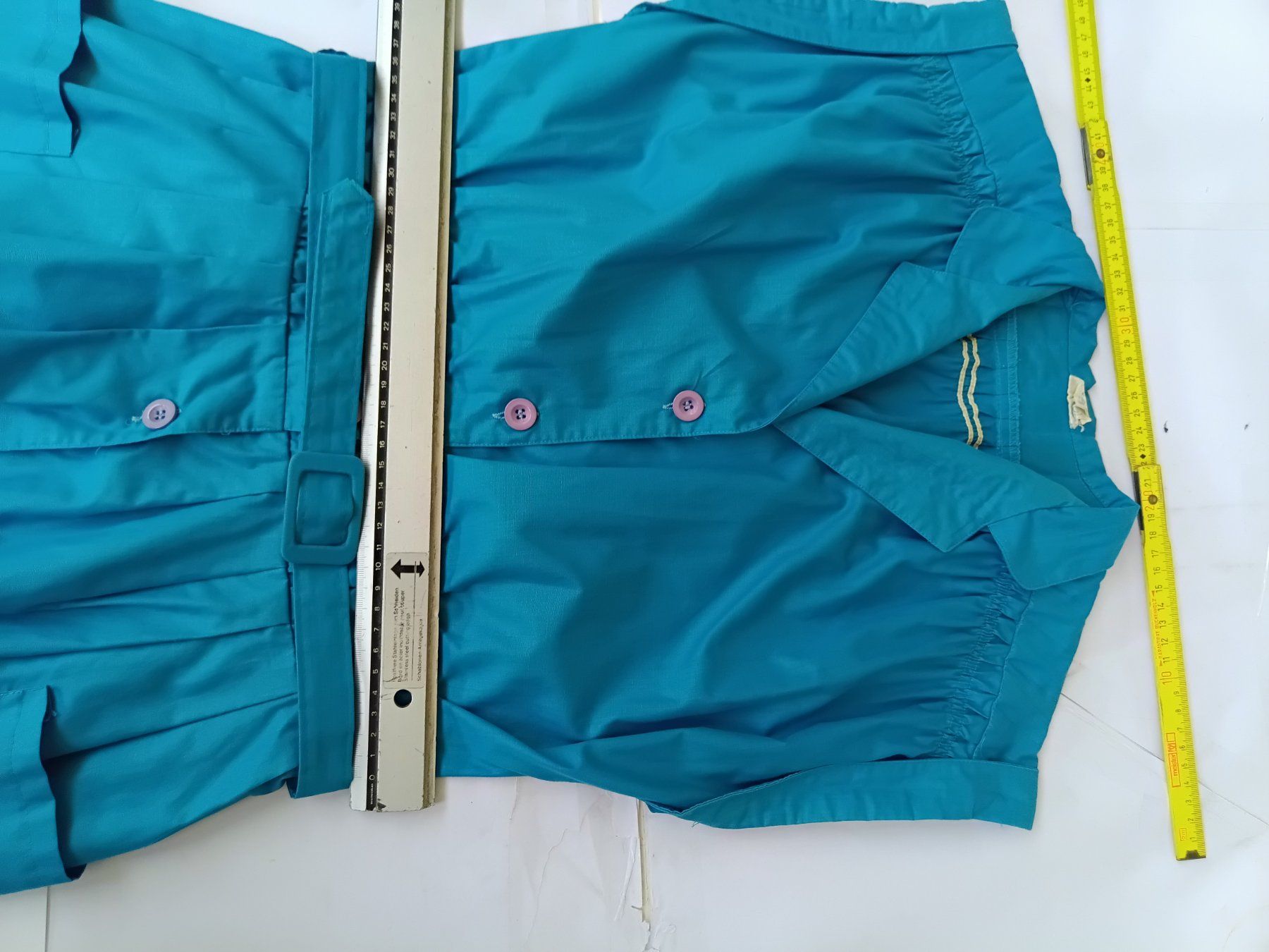 Vestiti: Hemd-Kleid in türkis – Nuovo (secondo la descrizione) da Wängi venduto da Ladys_First 4