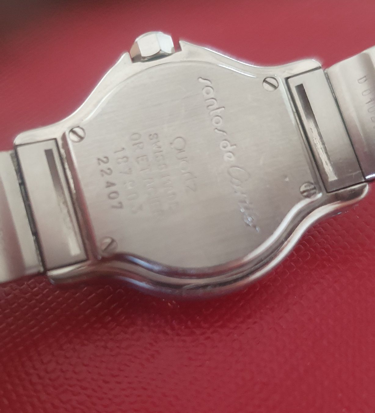 Cartier Orologi: CARTIER SANTOS STAHL GOLD – Usato da Bottighofen venduto da menschenfamilie 2
