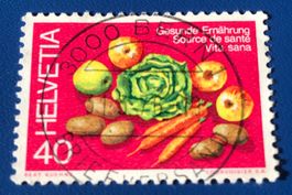 CH Briefmarken Vollstempel   
