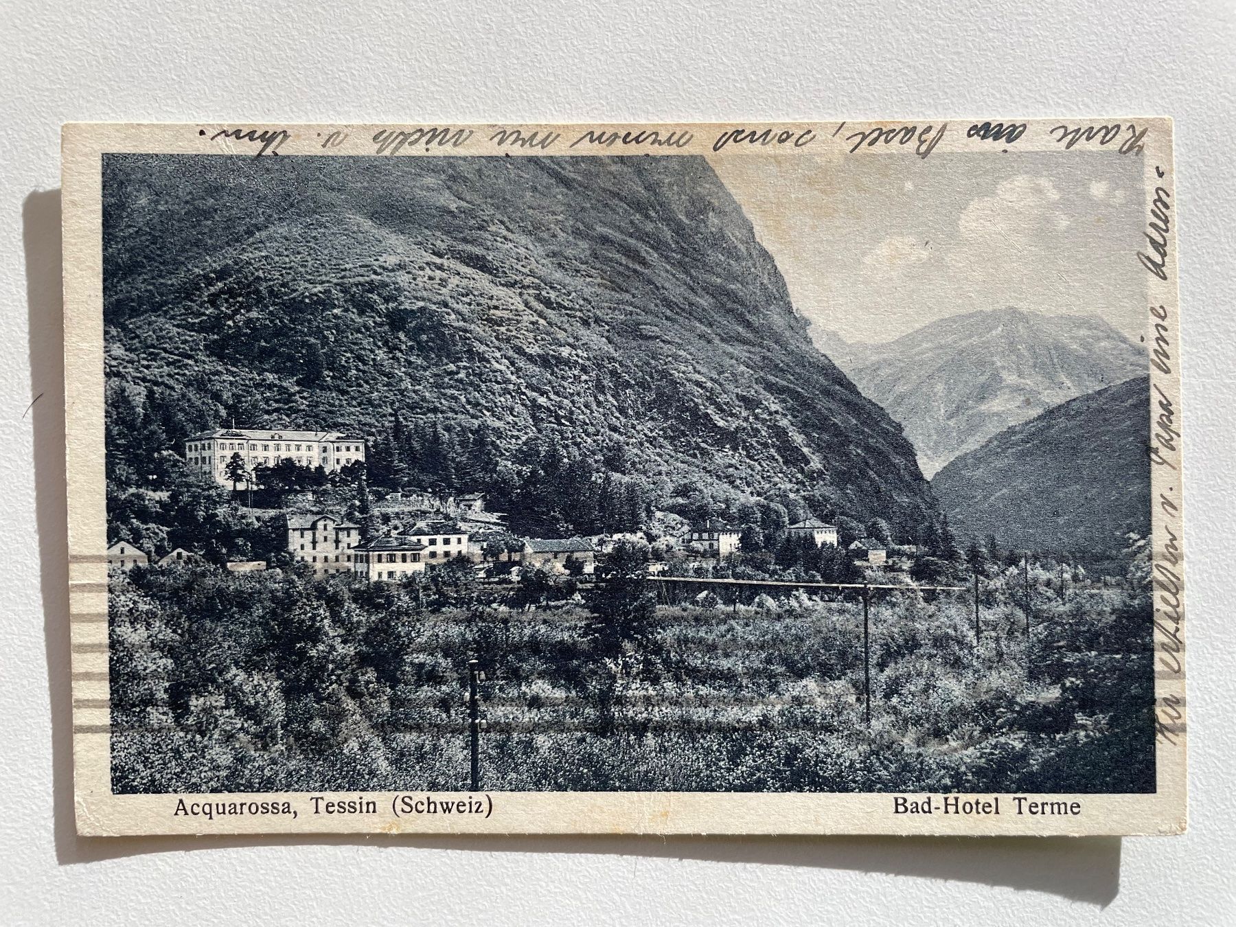 Cartoline postali: Terme Acquarossa Blenio – Usato da Faido venduto da Luca555