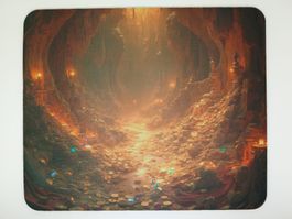 Mausmatte "Gold Cave" / Mousepad NEU
