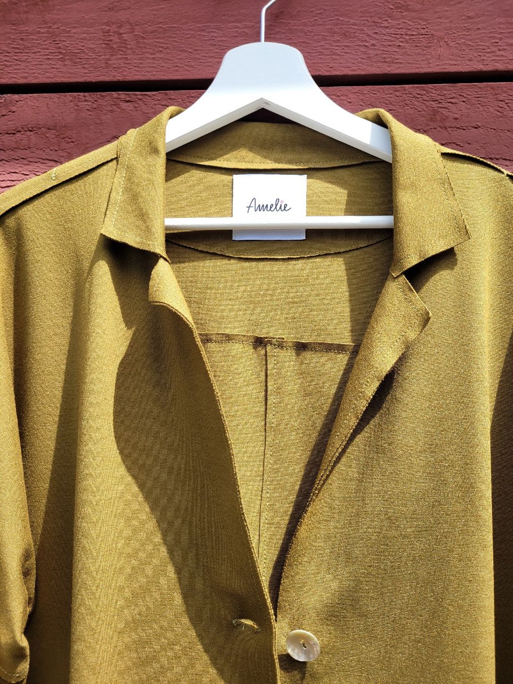 Mäntel: Amelie Mantel Olive, oversize – Neu (gemäss Beschreibung) aus Richterswil von MANANA_24