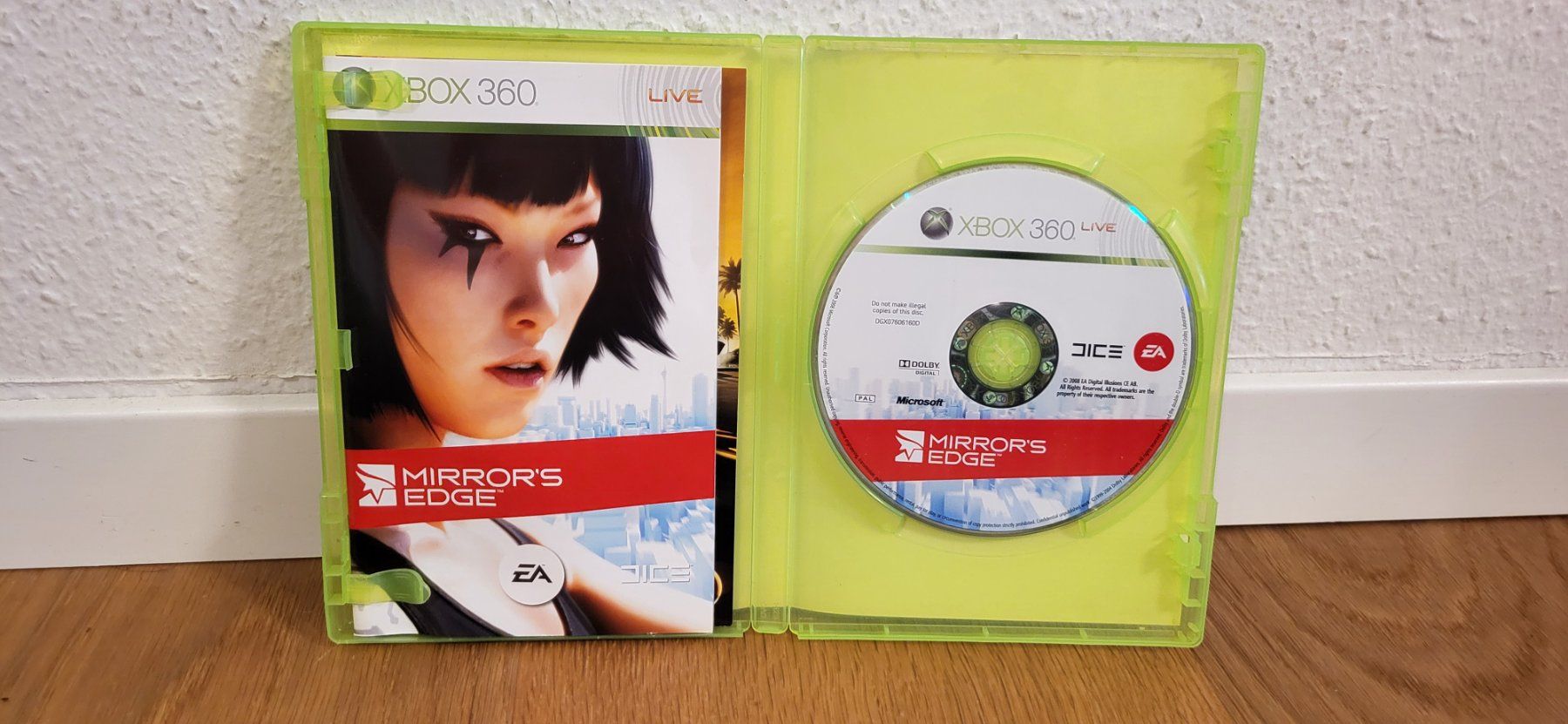 Microsoft Giochi: Xbox 360 - Mirrors Edge – Usato da Münsingen venduto da DigitaleSpielecke 2