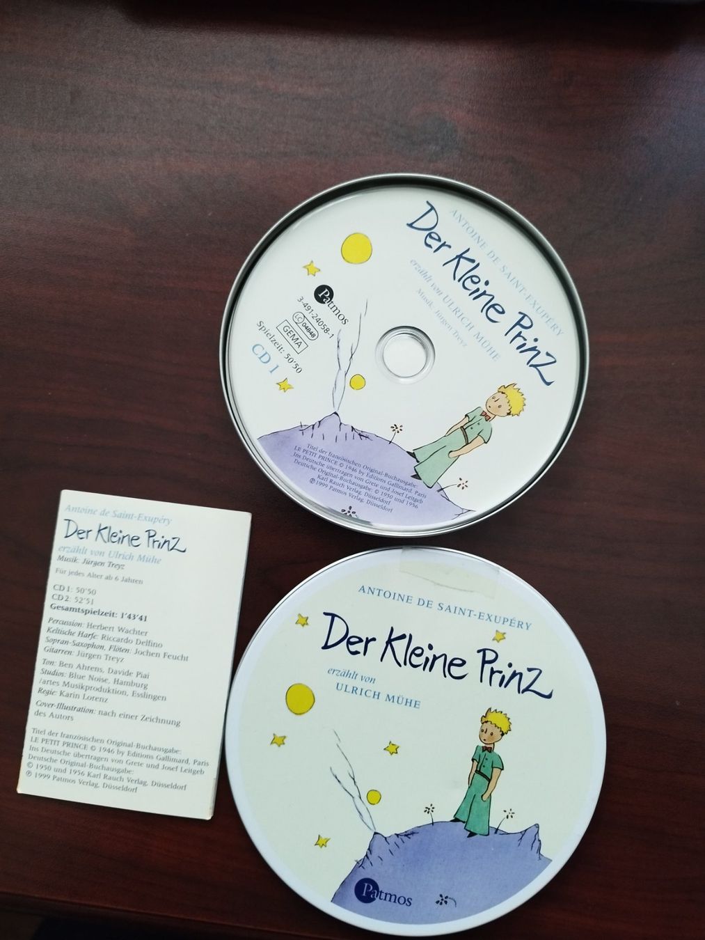 Audiolibri: CD Hörbuch der kleine Prinz – Usato da Granges-Paccot venduto da Ping1998