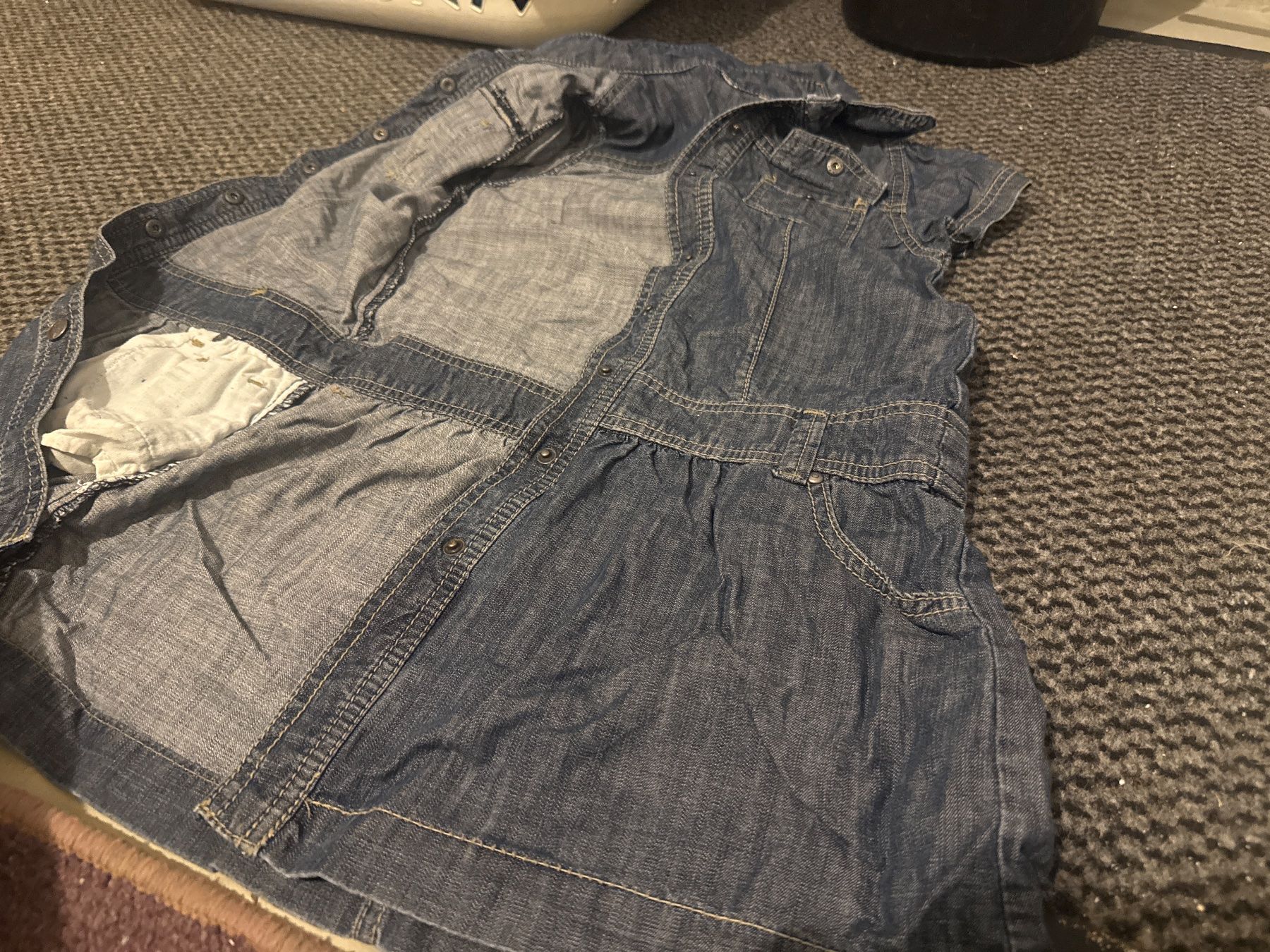 Vestiti & Gonne: Mädchen Hemdkleid Baumwolle – Usato da Zürich venduto da Pingu333 3