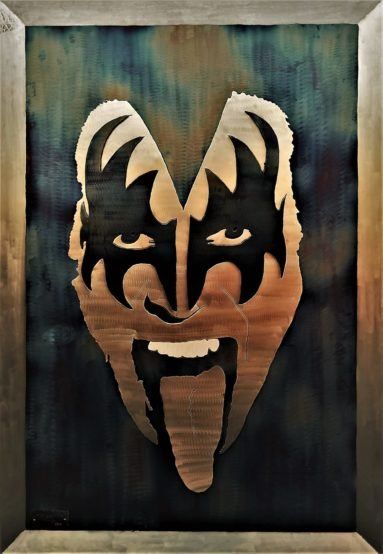 Foto & Immagini: Gene Simmons Stahlbild LED – Usato da Widnau venduto da Steelworld 2