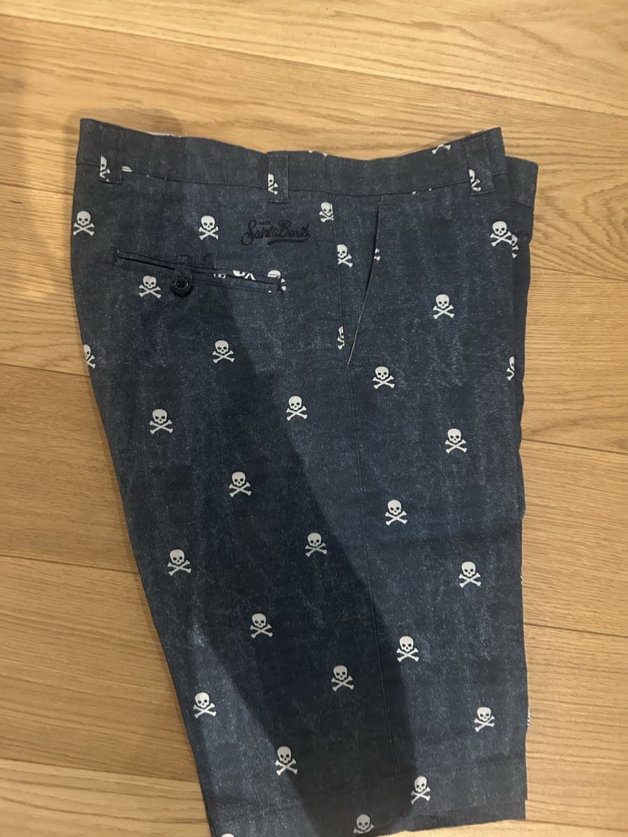 MC2 Saint Barth Pantaloni: MC2 Saint Barth Shorts Size 46 Skull Print Blue – Nuovo (secondo la descrizione) da Veyrier venduto da aliyag