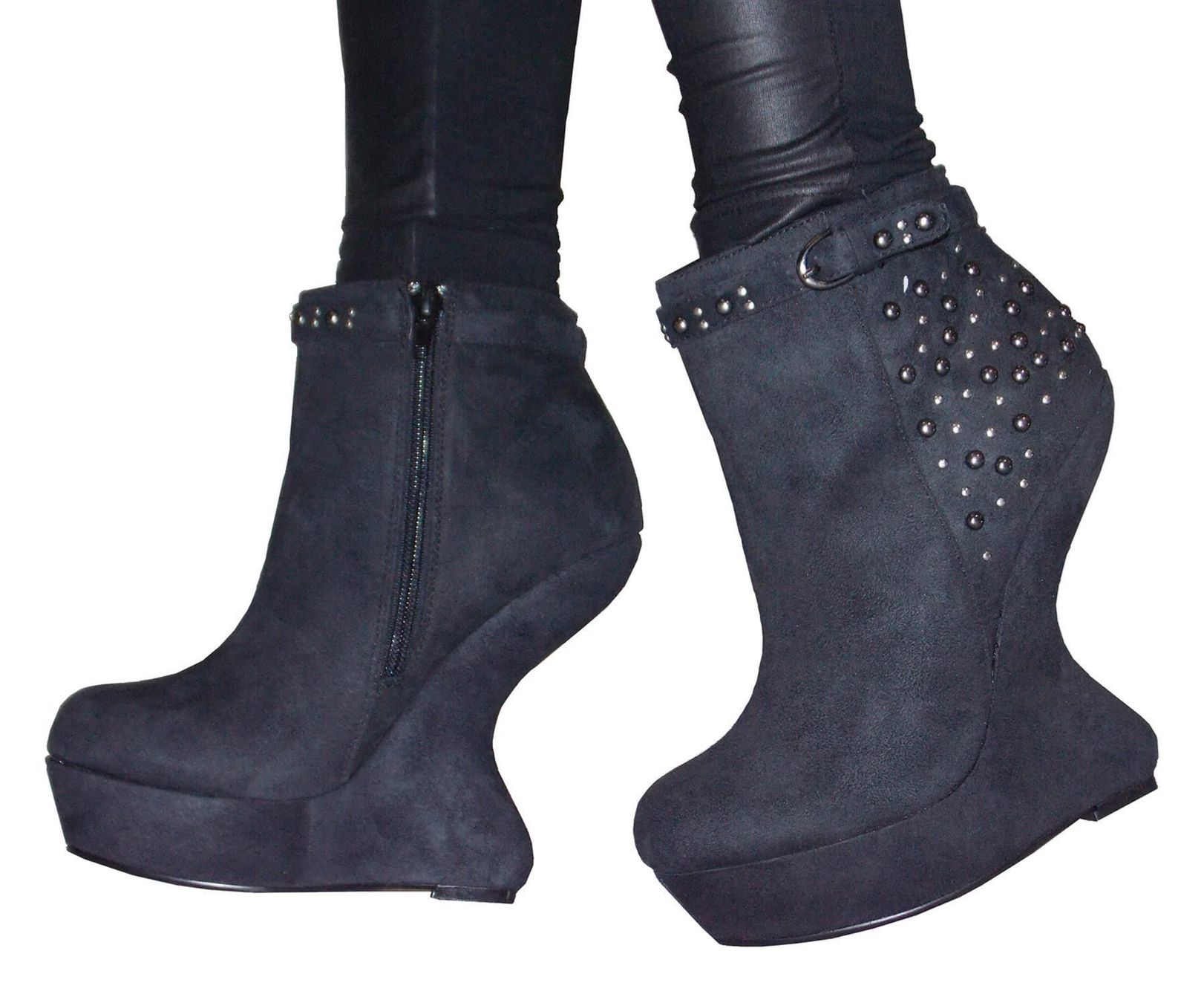 Damenschuhe: Stiefeletten Luichiny Gr. 40 in Schwarz – Neu und originalverpackt aus Horn von thatlooksgood 2