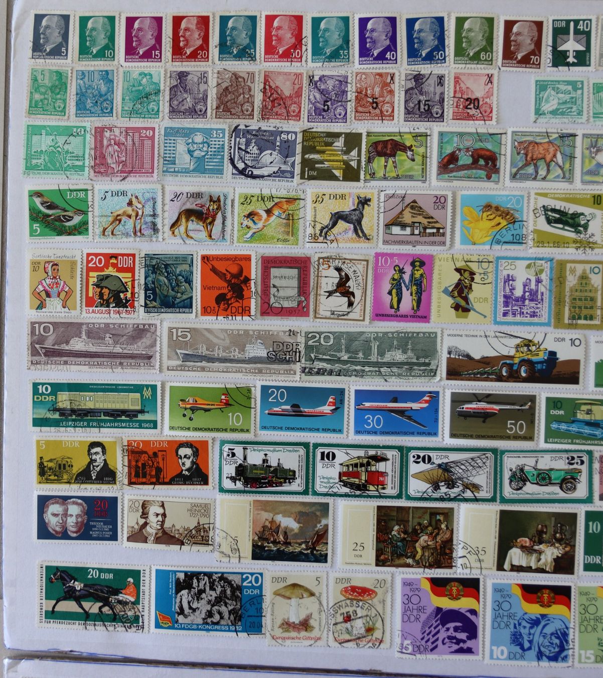 Alle Briefmarken: Briefmarken DDR – Gebraucht aus Oberentfelden von lakipul 3