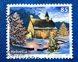Nr.1413 Sondermarken Weihnachten GESTEMPELT 2011  