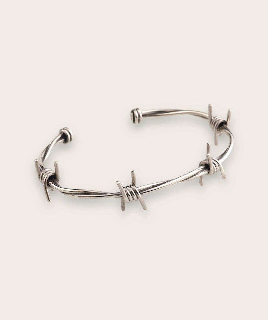 Bracciali & Braccialetti: BRACELET EN FIL DE BARBELÉ EN ARGENT – Nuovo e nell'imballaggio originale da APPLES venduto da az02 7