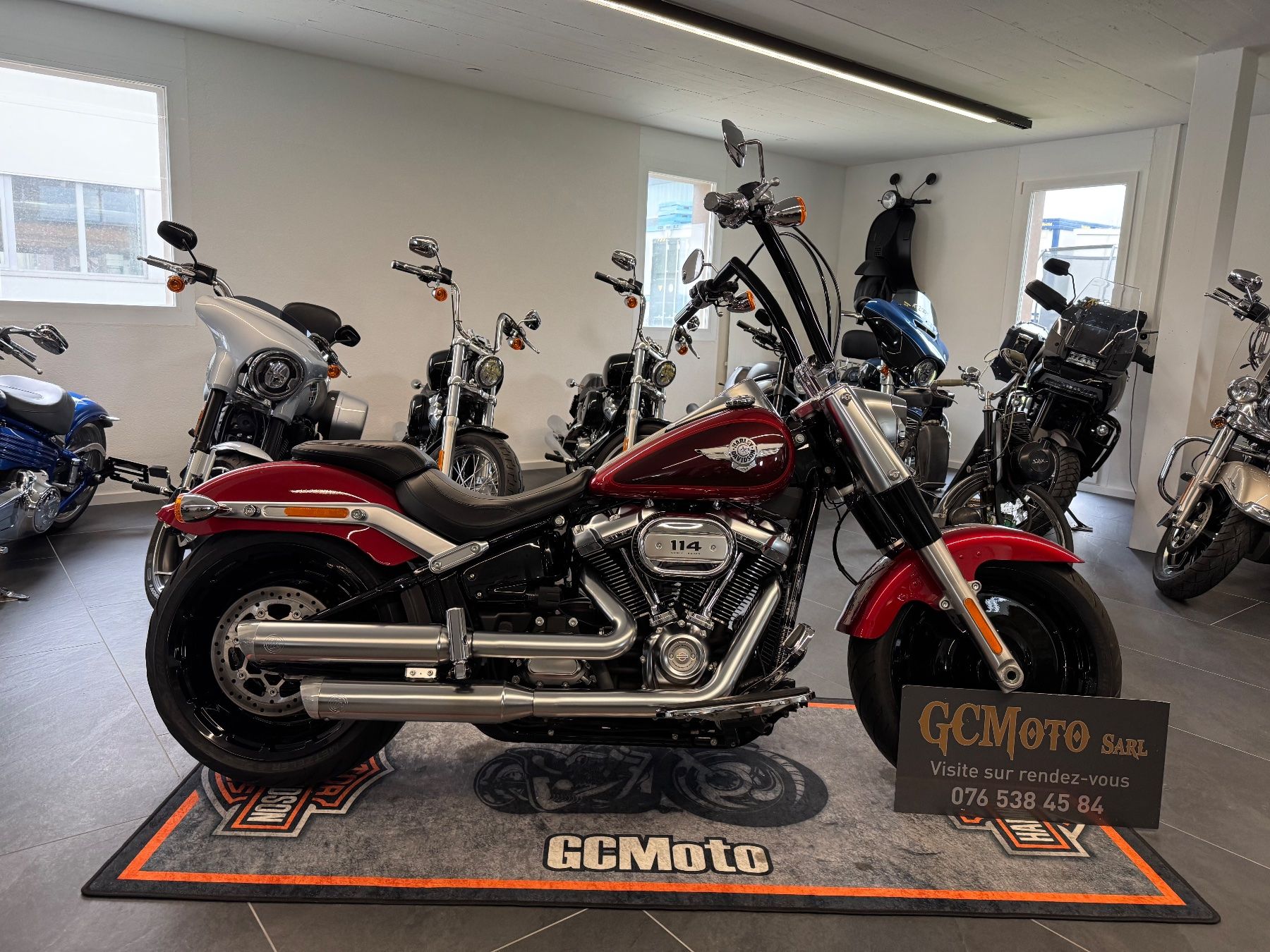 Harley-Davidson Chopper: Harley Davidson Fat Boy 114 LEASING POSSIBLE – Usato da Echallens venduto da HD90 3