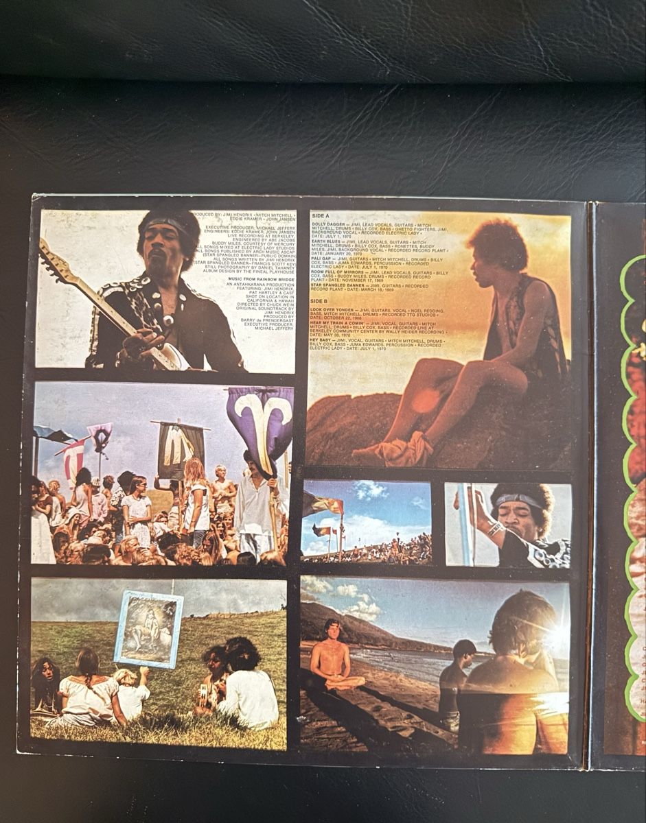 Schallplatten: Jimi Hendrix Rainbow Bridge Original Schallplatte – Gebraucht aus Goldach von Messerguru 4