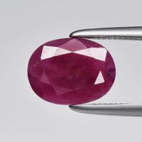 1.02ct Natur Rubin Edelstein aus Afrika echter Edelstein