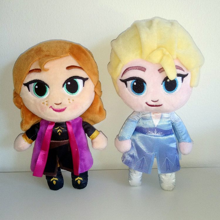 Coop - Plüschpuppe/Puppe - Frozen - Elsa & Anna