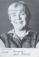 Ruth Drexel (1930-2009) Schauspielerin - Autogramm