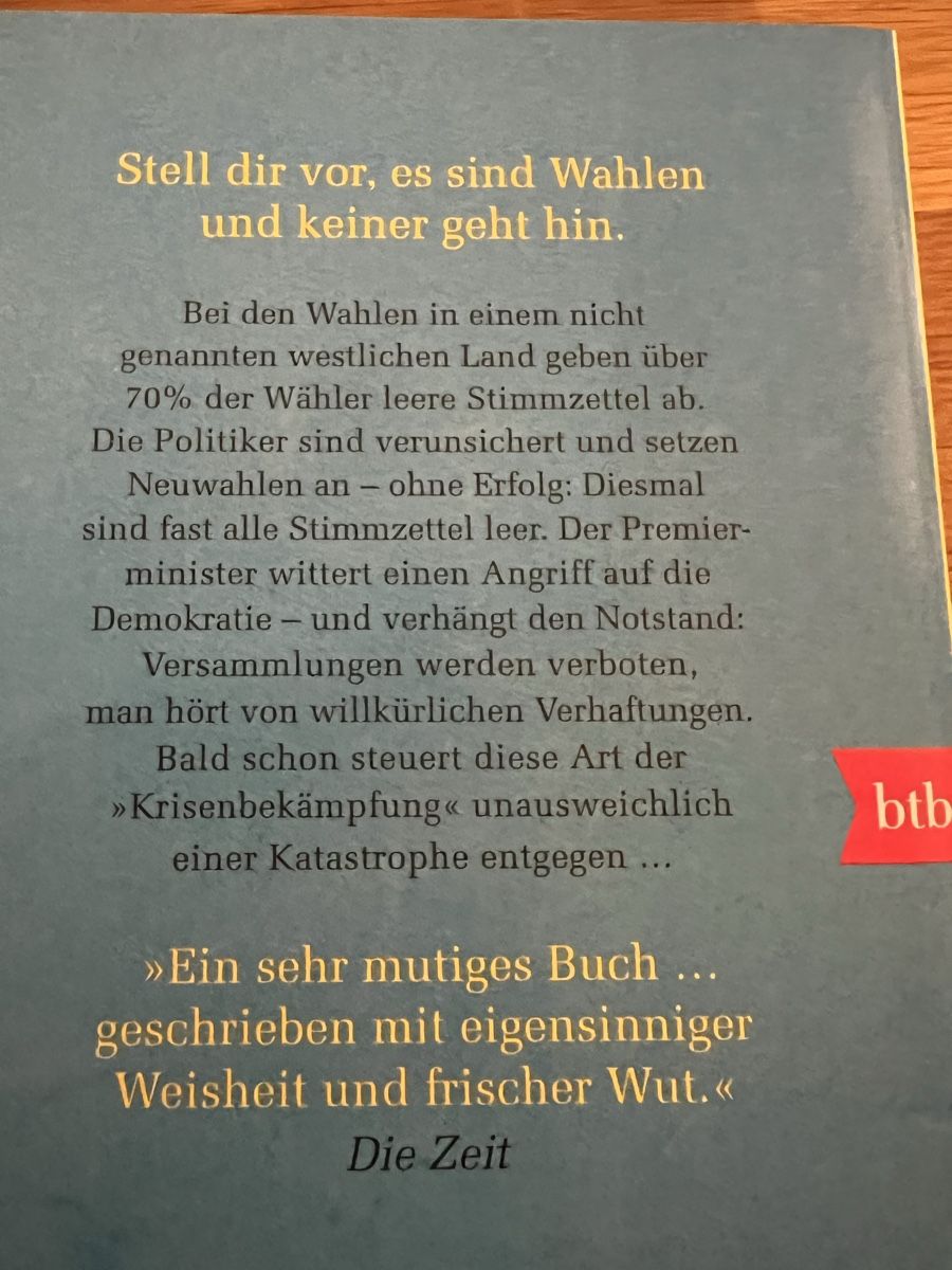 Bücher: José Saramago, 2 Romane – Neu und originalverpackt aus Uznach von Apuutze 3