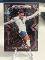 Jesus Ferreira /30 2022-23 Panini Obsidian Etch Red Pulsar