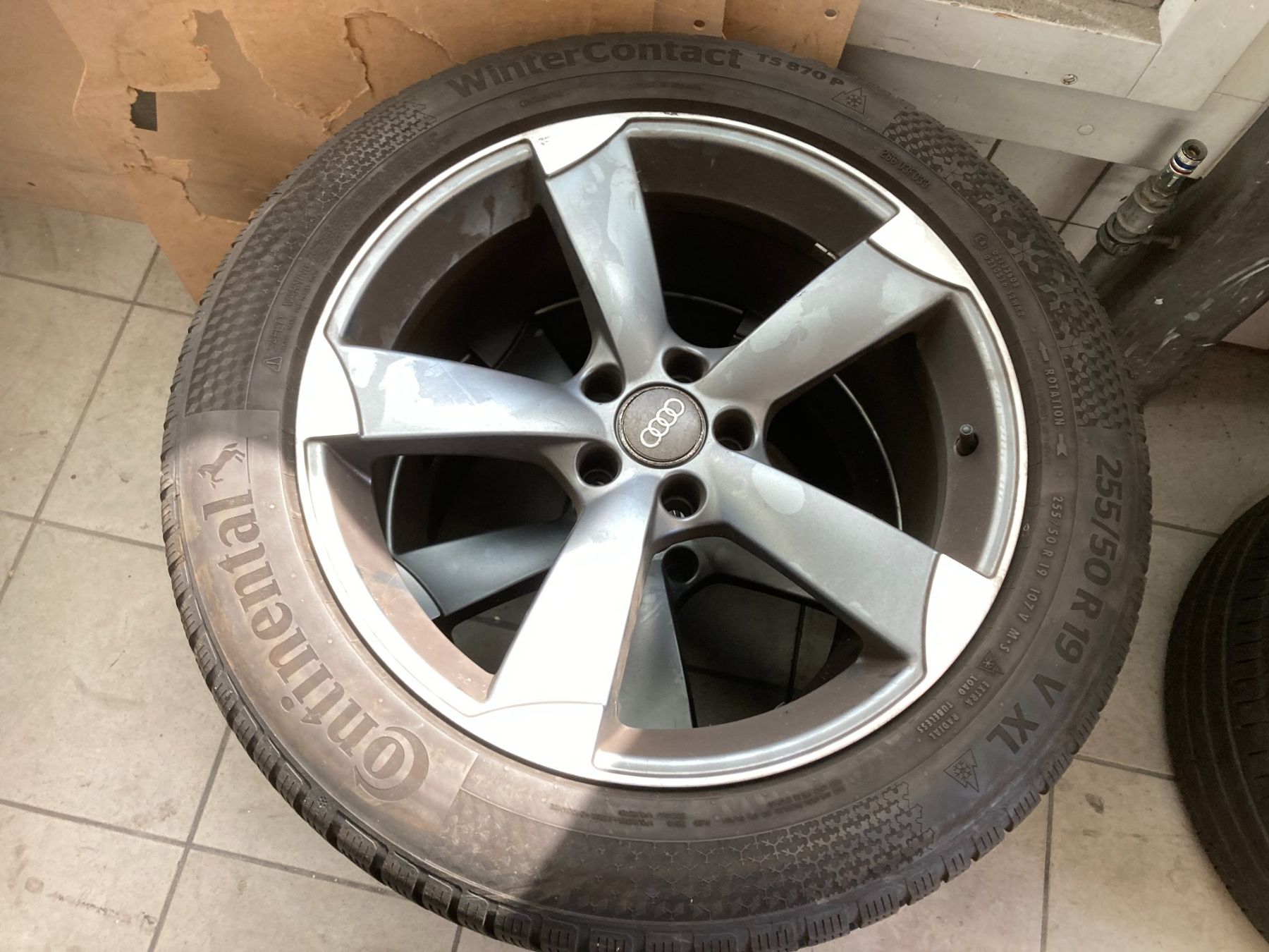 Audi Pneumatici & Ruote complete: Audi SQ5 Winterräder 255/50R19 – Usato da Cham venduto da WB2223 2