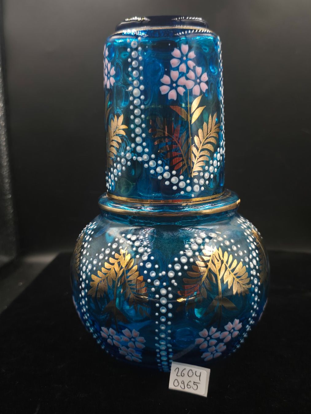 Carafes: Antike Karaffe und 1 Glas – D'occasion à Rorschacherberg par snOOpydOg11 4
