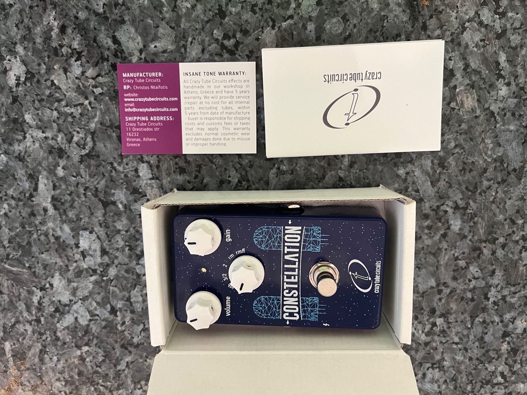 Strumenti musicali: Crazy Tube Circuit Constellation multi-Fuzz pedal OC41 – Nuovo e nell'imballaggio originale da Zürich venduto da oli_bxr6 4