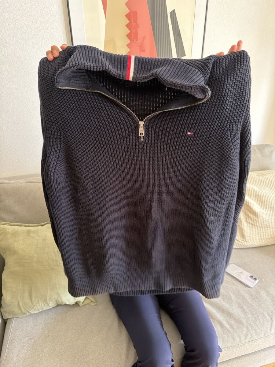 Tommy Hilfiger Maglioni & Felpe: Tommy Hilfiger Strickpullover mit Reisverschluss in L – Usato da Zürich venduto da ceinem 2