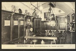 Historische AK: Bern - Klötzlikeller um 1910