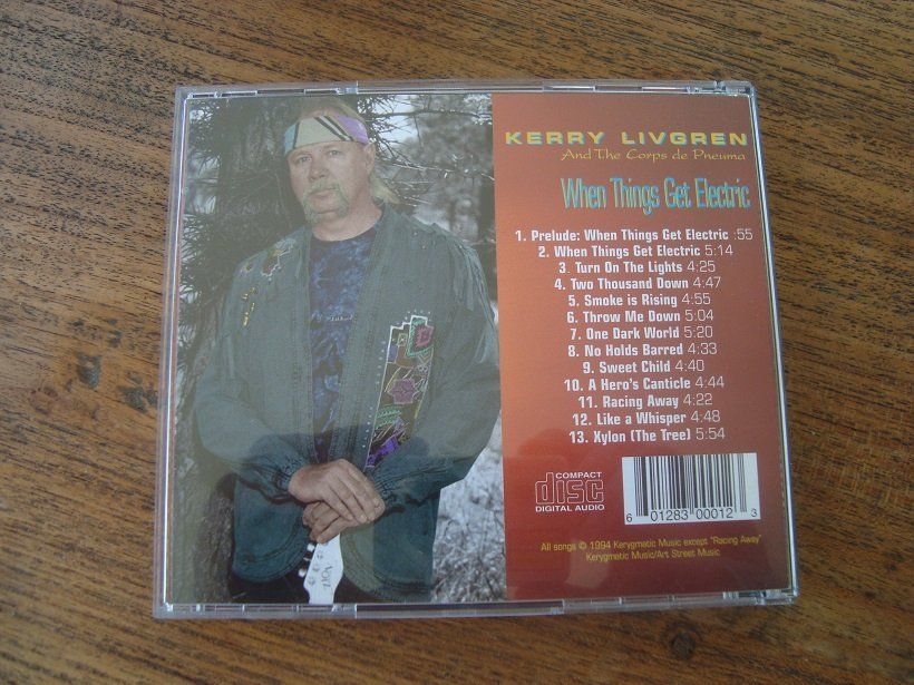 CD: KERRY LIVGREN    When Things Get Electric – Usato da Othmarsingen venduto da Smallsoldier 1