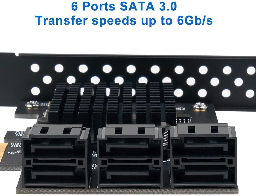 Disques durs: SATA III-6-Port- PCIe-Karte – Neuf avec emballage d'origine à Unterägeri par RmOnline 3