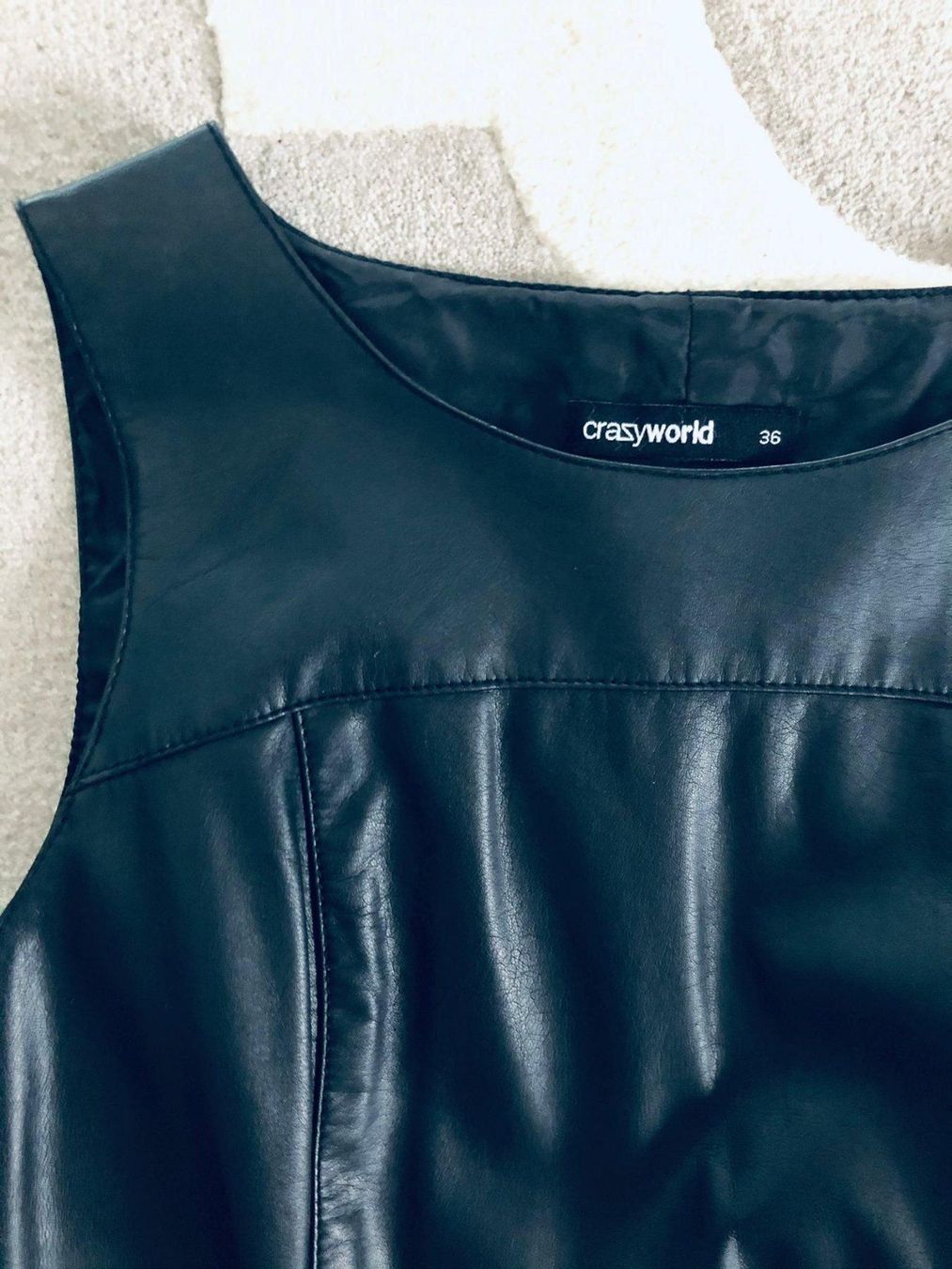 Vestiti: Sehr schönes echtes Leder Kleid – Usato da Winkel venduto da Glamour4You 2