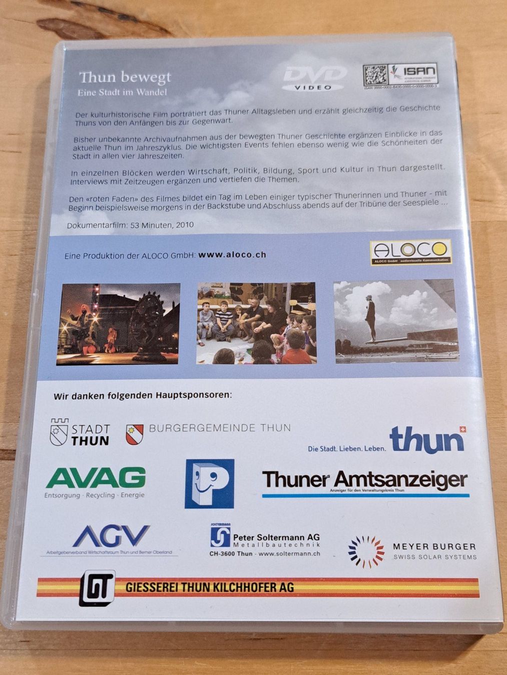 Tutti i DVDs: DVD Thun bewegt, Eine Stadt im Wandel – Usato da Unterseen venduto da Kanica 3
